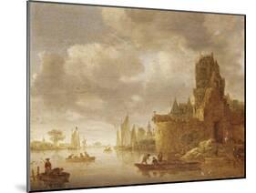 Marine-Jan Van Goyen-Mounted Giclee Print