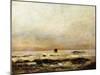 Marine-Gustave Courbet-Mounted Giclee Print