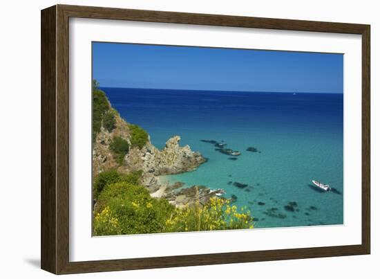 Marinella, Marina Di Zambrone, Calabria, Italy-Katja Kreder-Framed Photographic Print