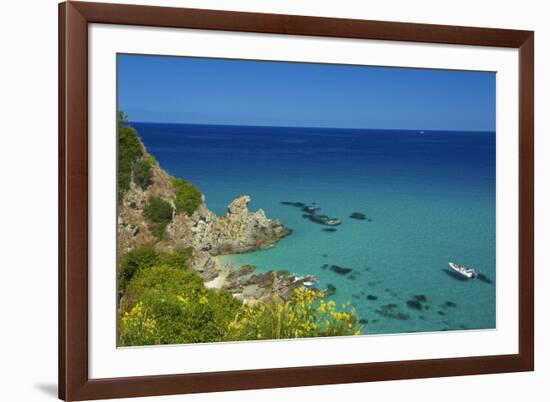 Marinella, Marina Di Zambrone, Calabria, Italy-Katja Kreder-Framed Photographic Print