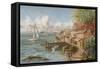 Mariner's Haven-Nicky Boehme-Framed Stretched Canvas