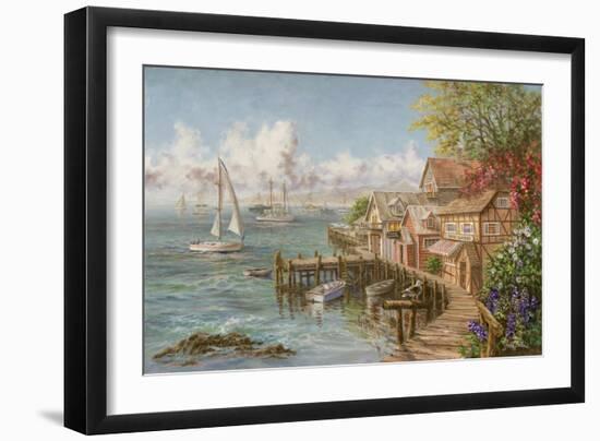 Mariner's Haven-Nicky Boehme-Framed Giclee Print