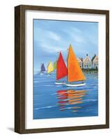 Mariner’s Landing-Sally Caldwell Fisher-Framed Art Print