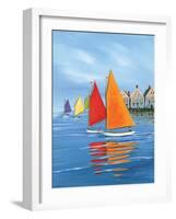 Mariner’s Landing-Sally Caldwell Fisher-Framed Art Print