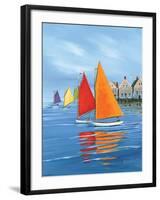 Mariner’s Landing-Sally Caldwell Fisher-Framed Art Print