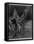 Mariner Watersnakes-Gustave Dor?-Framed Stretched Canvas