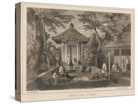 Mariners Temple at Simoda, 1855-Wilhelm Joseph Heine-Stretched Canvas