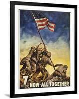 Marines All Together-null-Framed Giclee Print