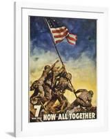 Marines All Together-null-Framed Giclee Print