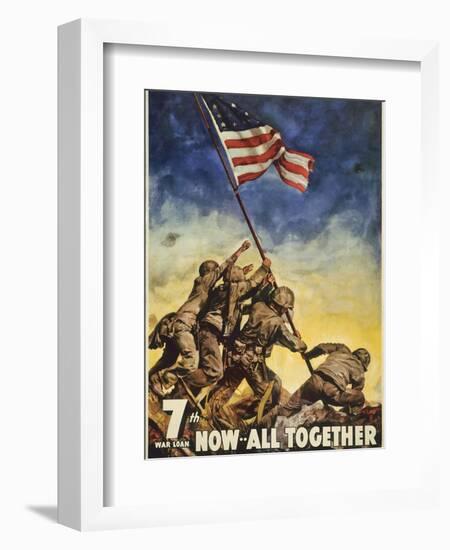 Marines All Together-null-Framed Giclee Print