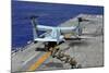 Marines Board an MV-22 Osprey on the Flight Deck of USS Bonhomme Richard-null-Mounted Photographic Print