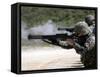 Marines Fire Joint Service Combat Shotguns-Stocktrek Images-Framed Stretched Canvas