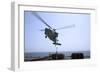 Marines Hook Cargo to an Mh-60S Sea Hawk Helicopter-null-Framed Photographic Print