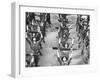 Marines Marching with their Rifles During Exercises at the Parris Island Training Base-Dmitri Kessel-Framed Photographic Print