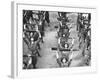 Marines Marching with their Rifles During Exercises at the Parris Island Training Base-Dmitri Kessel-Framed Photographic Print