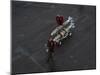 Marines Move Ordnance on the Flight Deck of USS Nimitz-null-Mounted Photographic Print