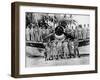 Marines of Famed VMF-214 Black Sheep Squadron Wearing Baseball Caps Given by St. Louis Cardinals S-null-Framed Photographic Print