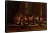 Marines of the Ottoman Navy, 1730S-Jean-Baptiste Vanmour-Framed Stretched Canvas