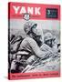 Marines on Iwo Jima', Cover from 'Yank' Magazine, 13th April 1945-null-Stretched Canvas