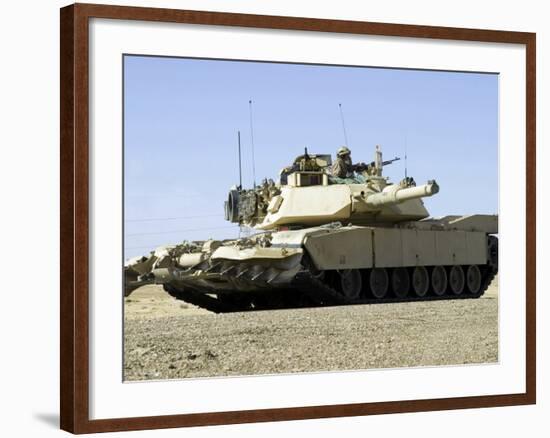 Marines Providing Security-Stocktrek Images-Framed Photographic Print