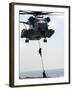 Marines Rappel from a CH-53E Sea Stallion Helicopter-Stocktrek Images-Framed Photographic Print