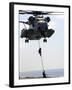 Marines Rappel from a CH-53E Sea Stallion Helicopter-Stocktrek Images-Framed Photographic Print