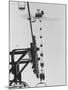 Marines Riding Chair Lift Up to Squaw Peak To Ski Down and Tamp Snow Down for Olympic Events-George Silk-Mounted Photographic Print