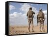 Marines Scan the Horizon for Insurgent Activity During a Security Patrol-Stocktrek Images-Framed Stretched Canvas