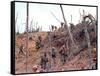 Marines Vietnam-Associated Press-Framed Stretched Canvas