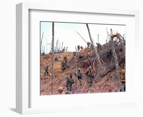 Marines Vietnam-Associated Press-Framed Photographic Print