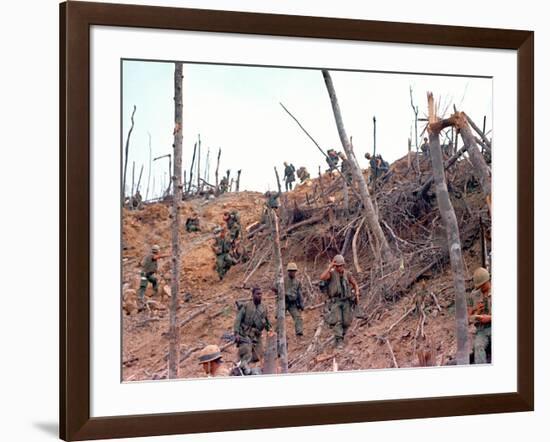 Marines Vietnam-Associated Press-Framed Photographic Print