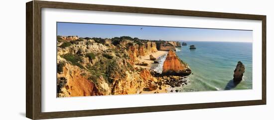 Marinha Beach Cliffs. Algarve, Portugal-Mauricio Abreu-Framed Photographic Print