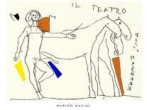 Il Teatro-Marino Marini-Serigraph
