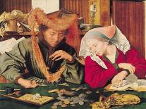 The Money Changer and His Wife, 1539-Marinus van Roejmerswaelen-Giclee Print