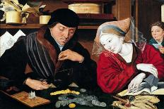 The Money Changer and His Wife, 1539-Marinus van Roejmerswaelen-Giclee Print