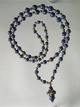 Lapis Lazuli Waist Necklace with Gold and Silver Elements-Mario Buccellati-Giclee Print