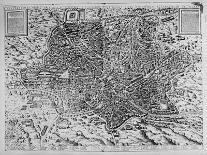 Map of Rome, 1579-Mario Cartaro-Giclee Print