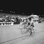 Felice Gimondi, Raymond Poulidor and Gianni Motta are Celebrated at the End of the Tour De France-Mario de Biasi-Giclee Print