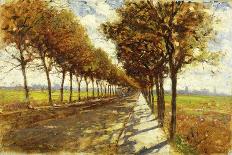 Tree-Lined Avenue in Bremen, 1912-Mario De Maria-Giclee Print