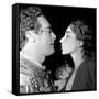Mario Del Monaco and Maria Callas-null-Framed Stretched Canvas