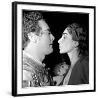 Mario Del Monaco and Maria Callas-null-Framed Photographic Print