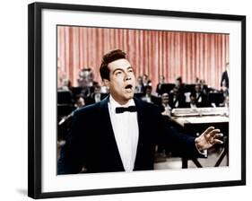 Mario Lanza, ca. 1950s-null-Framed Photo