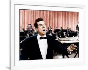 Mario Lanza, ca. 1950s-null-Framed Photo