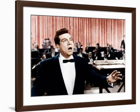 Mario Lanza, ca. 1950s-null-Framed Photo