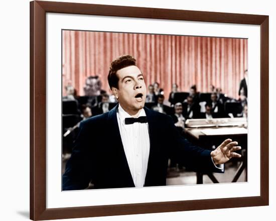 Mario Lanza, ca. 1950s-null-Framed Photo