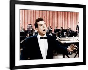 Mario Lanza, ca. 1950s-null-Framed Photo