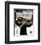 Mario Lemieux Game 7 - 2008-09 NHL Stanley Cup Finals With Trophy-null-Framed Photographic Print