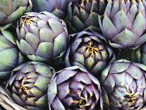 Italian Artichokes (With Spines) in a Basket-Mario Matassa-Framed Stretched Canvas