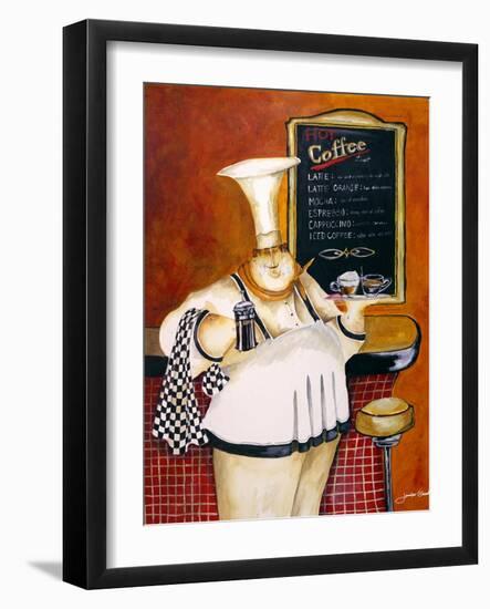 Mario's Mocha Java-Jennifer Garant-Framed Giclee Print