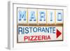 Mario's Pizzeria-Tosh-Framed Art Print